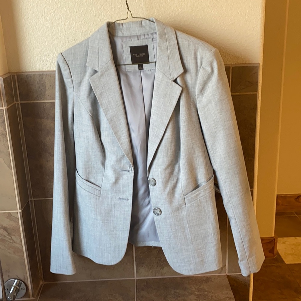 The Limited Heather Gray Blazer